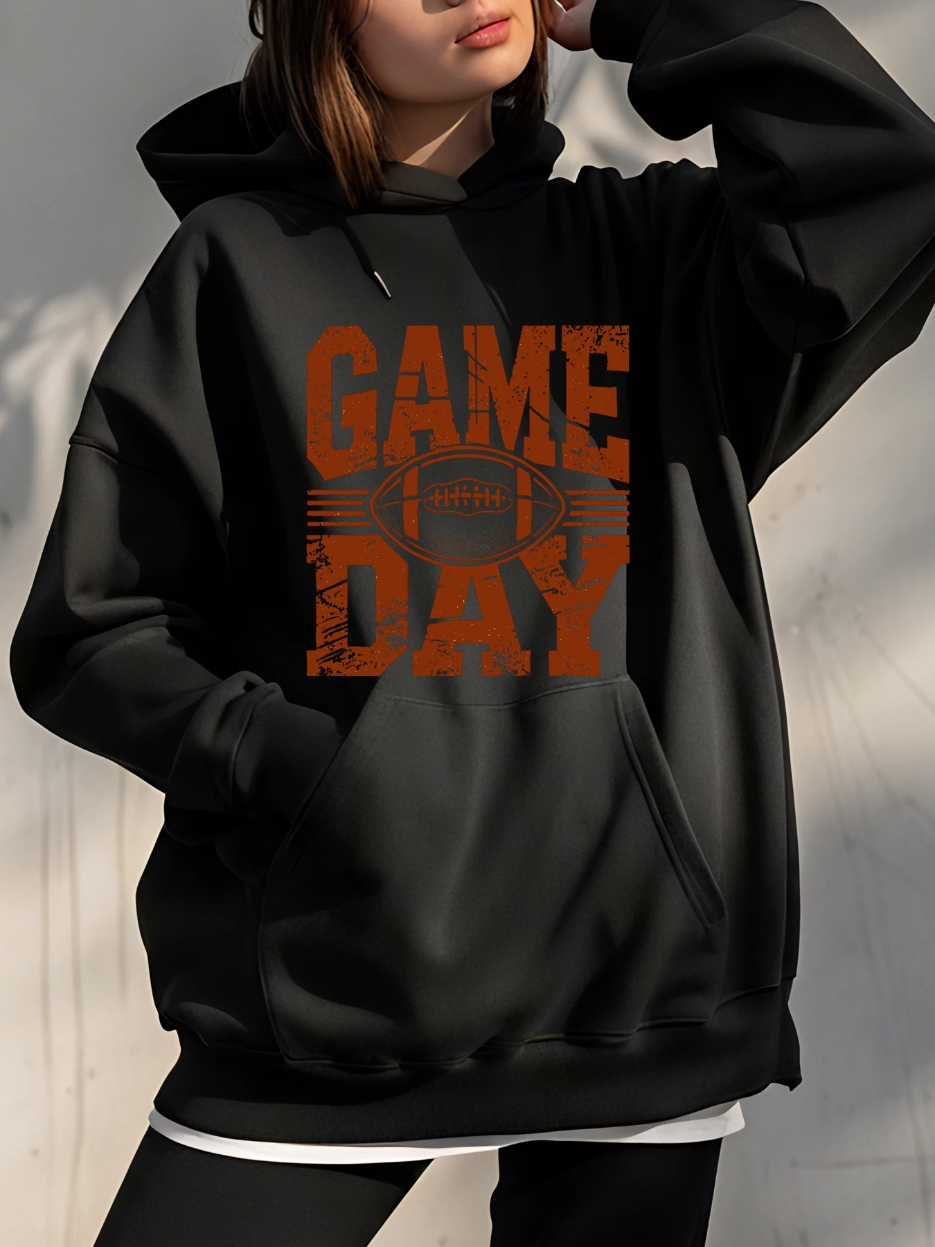 Толстовка с капюшоном для футбола Game Day и графическим принтом, толстовка унисекс, повседневная спортивная одежда для мужчин и женщин
Толстовка с капюшоном для футбола Game Day и графическим принтом, толстовка унисекс, повседневная спортивная одежда для мужчин и женщин