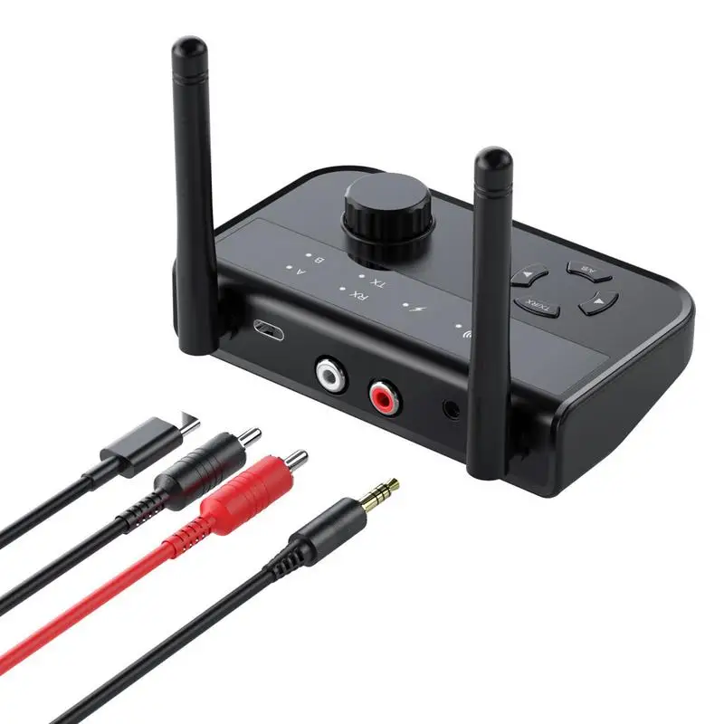 BT 5.3 Transmitter Receiver Small BT Audio Receivers Mp3 Player Transmitters Car Music Player TV Repeater Flexible For Home
BT 5.3 Transmitter Receiver Small BT Audio Receivers Mp3 Player Transmitters Car Music Player TV Repeater Flexible For Home