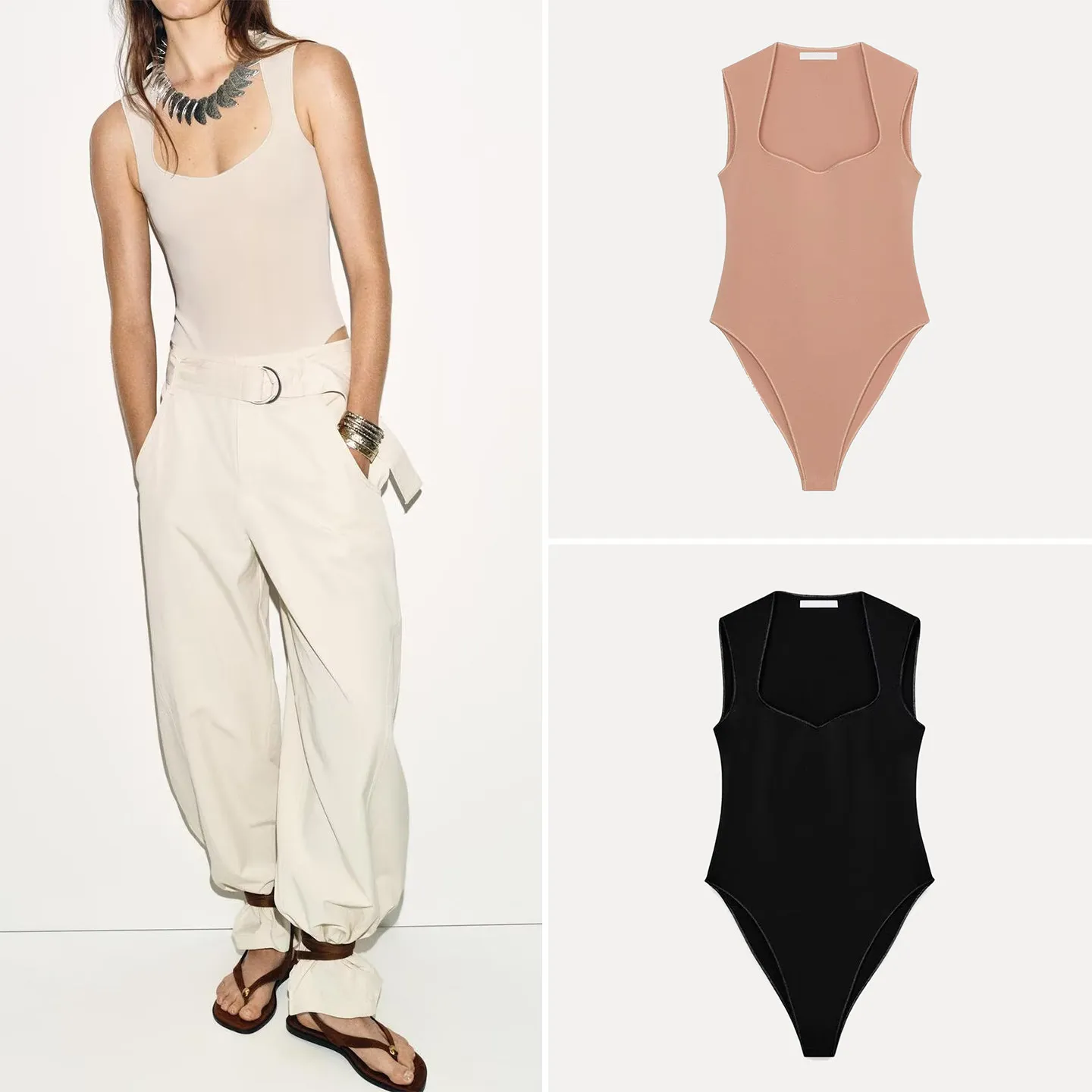 Spring 2026 Women's High Waist Jumpsuit Square Collar Commute Elastic Chinese Brand ZADATA Straight Leg Short Pants Online Ex...
Spring 2026 Women's High Waist Jumpsuit Square Collar Commute Elastic Chinese Brand ZADATA Straight Leg Short Pants Online Ex...