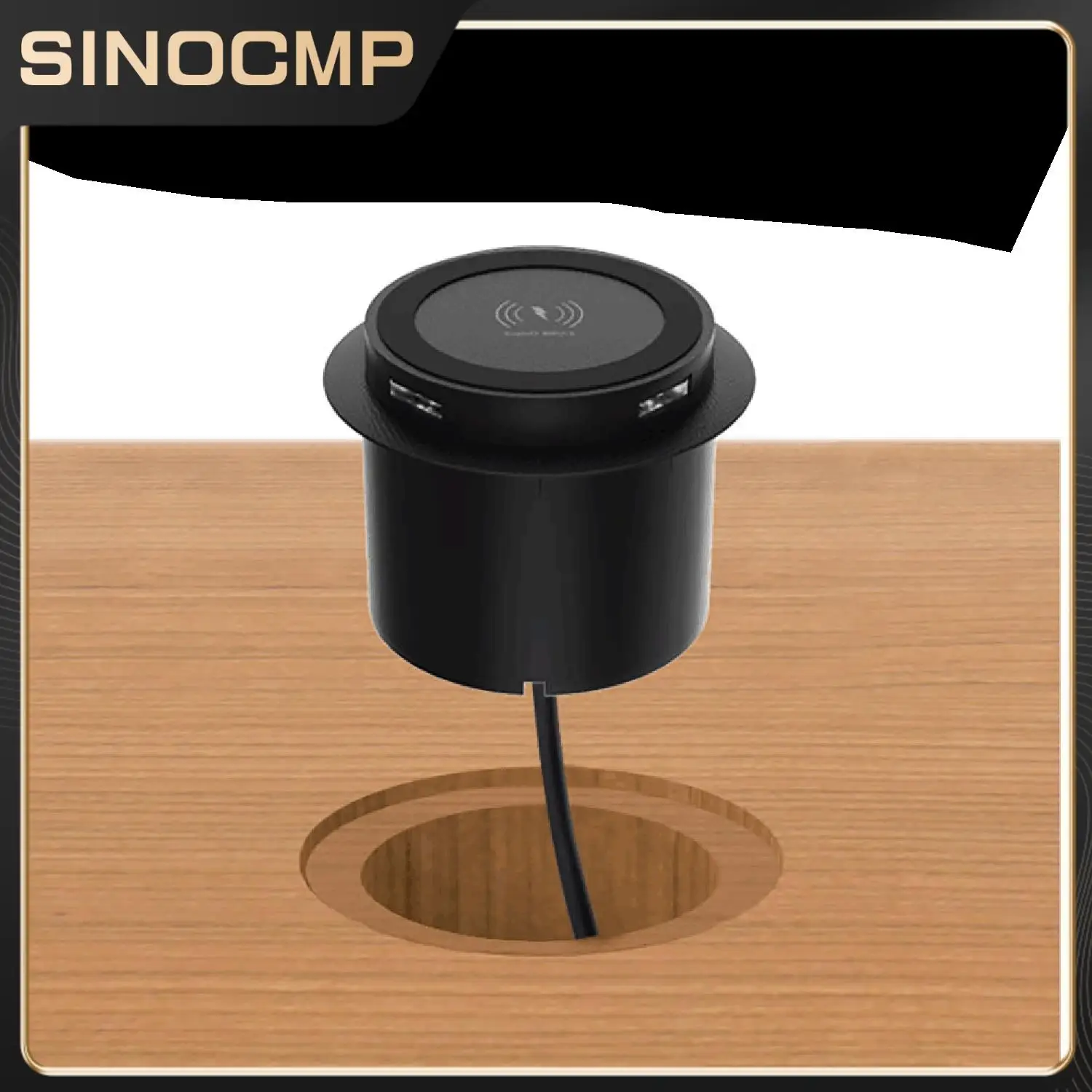 QI Fast Wireless Charger Pop-up Desktop Embedded Fast Wireless Charger With USB Port 30W Universal For Iphone Xiaomi Smartphone
QI Fast Wireless Charger Pop-up Desktop Embedded Fast Wireless Charger With USB Port 30W Universal For Iphone Xiaomi Smartphone