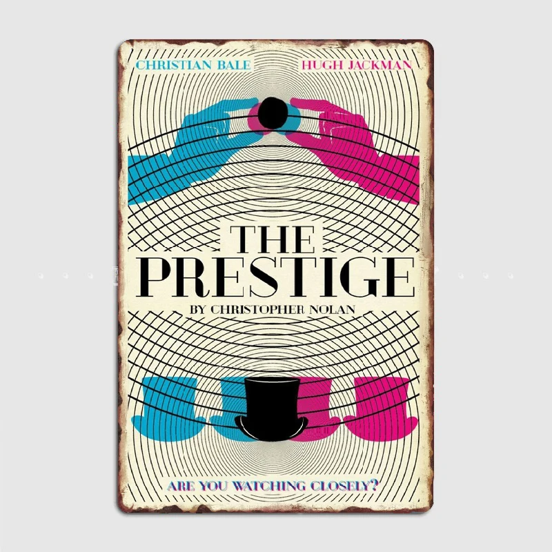The Prestige Poster Metal Sign Poster Designing Wall Cinema Garage Tin Sign Posters
The Prestige Poster Metal Sign Poster Designing Wall Cinema Garage Tin Sign Posters