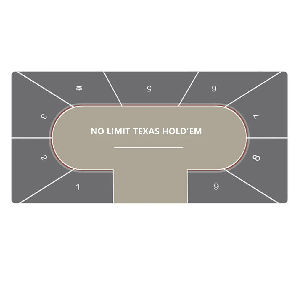 Professional Casino Texas Hold 'em Poker Mat Rubber Large-sized Anti-slip Poker Game Table Poker Mat for Gatherings Accessories
Professional Casino Texas Hold 'em Poker Mat Rubber Large-sized Anti-slip Poker Game Table Poker Mat for Gatherings Accessories
