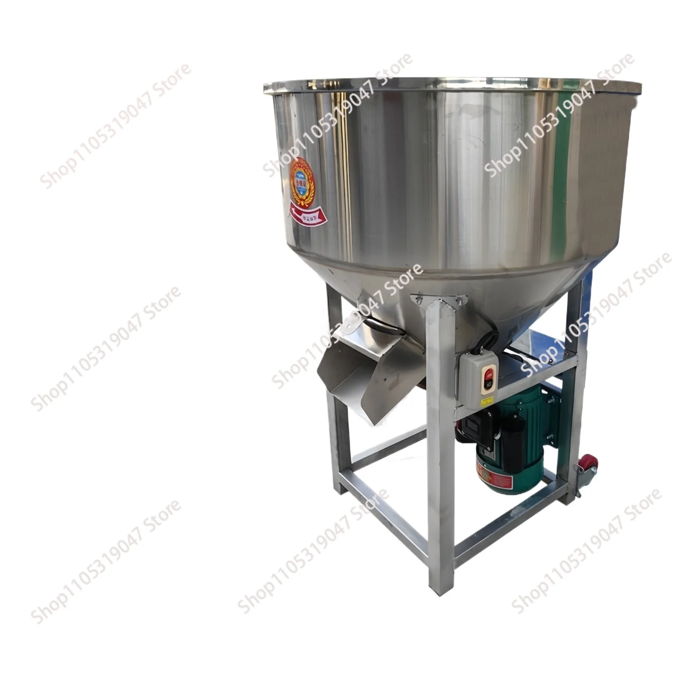 Stainless Steel Vertical Feed Mixer, Multi-Purpose Blender for Grain, Seed, Fertilizer and Plastic
Stainless Steel Vertical Feed Mixer, Multi-Purpose Blender for Grain, Seed, Fertilizer and Plastic