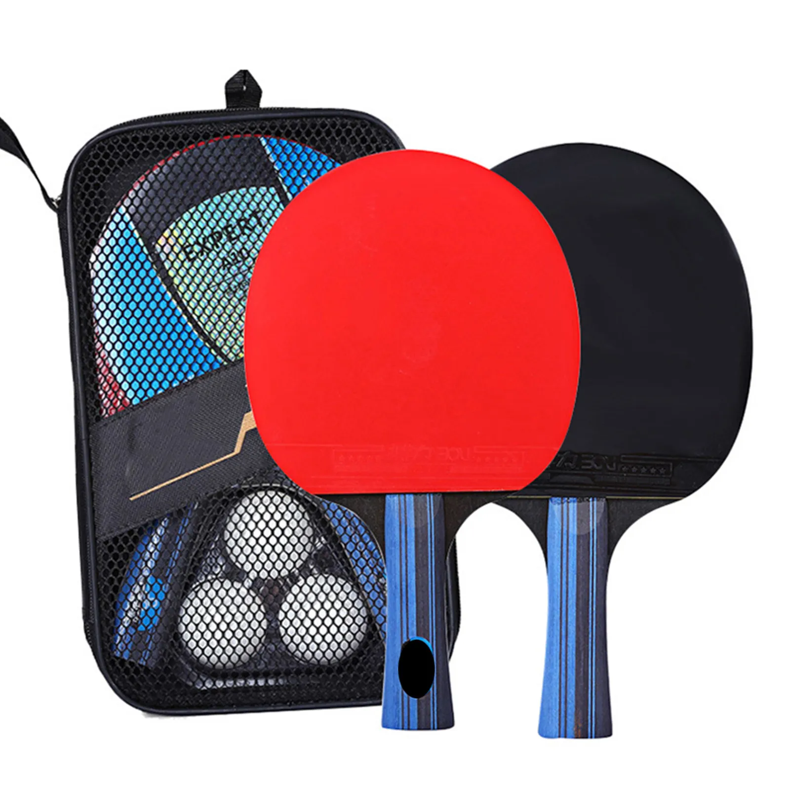 Table Tennis Racket Set with Balls Poplar Wood Surface Ergonomic Conical Handle for All Skill Levels Amateur Pro
Table Tennis Racket Set with Balls Poplar Wood Surface Ergonomic Conical Handle for All Skill Levels Amateur Pro