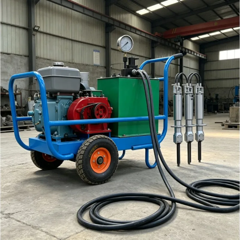 Hydraulic Wedge Piston Riffle Nonexplosive Powerful Hard Rock Stone Splitters for Sale
Hydraulic Wedge Piston Riffle Nonexplosive Powerful Hard Rock Stone Splitters for Sale
