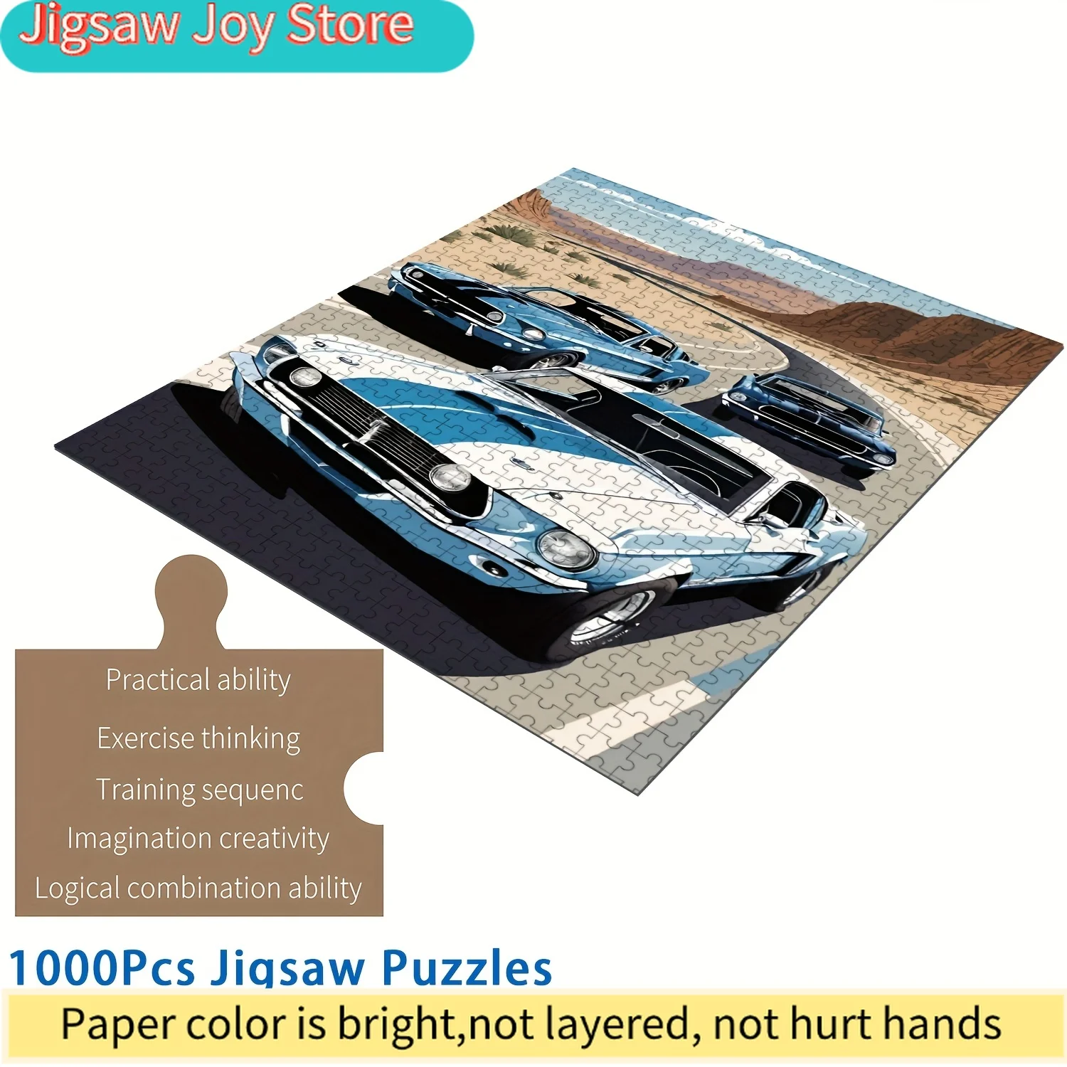 Высококачественные спортивные пазлы для семейного досуга. Искусство Muscle Cars, деревянные поделки, с идеальным соединением элементов пазлов.
Высококачественные спортивные пазлы для семейного досуга. Искусство Muscle Cars, деревянные поделки, с идеальным соединением элементов пазлов.