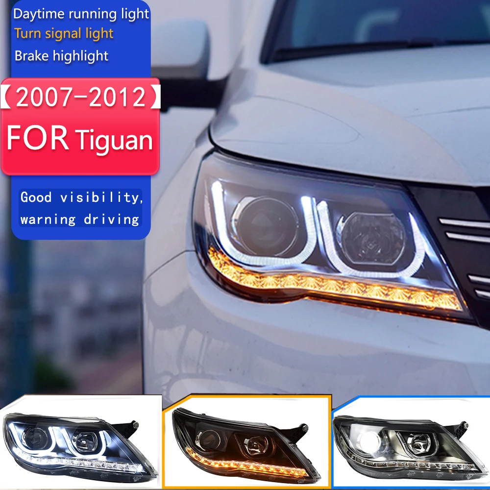 Стайлинг автомобиля для Tiguan светодиодные фары 2007-2012 Tiguan фары DRL фары Angel Eye Hid опция биксеноновые автоаксессуары
Стайлинг автомобиля для Tiguan светодиодные фары 2007-2012 Tiguan фары DRL фары Angel Eye Hid опция биксеноновые автоаксессуары
