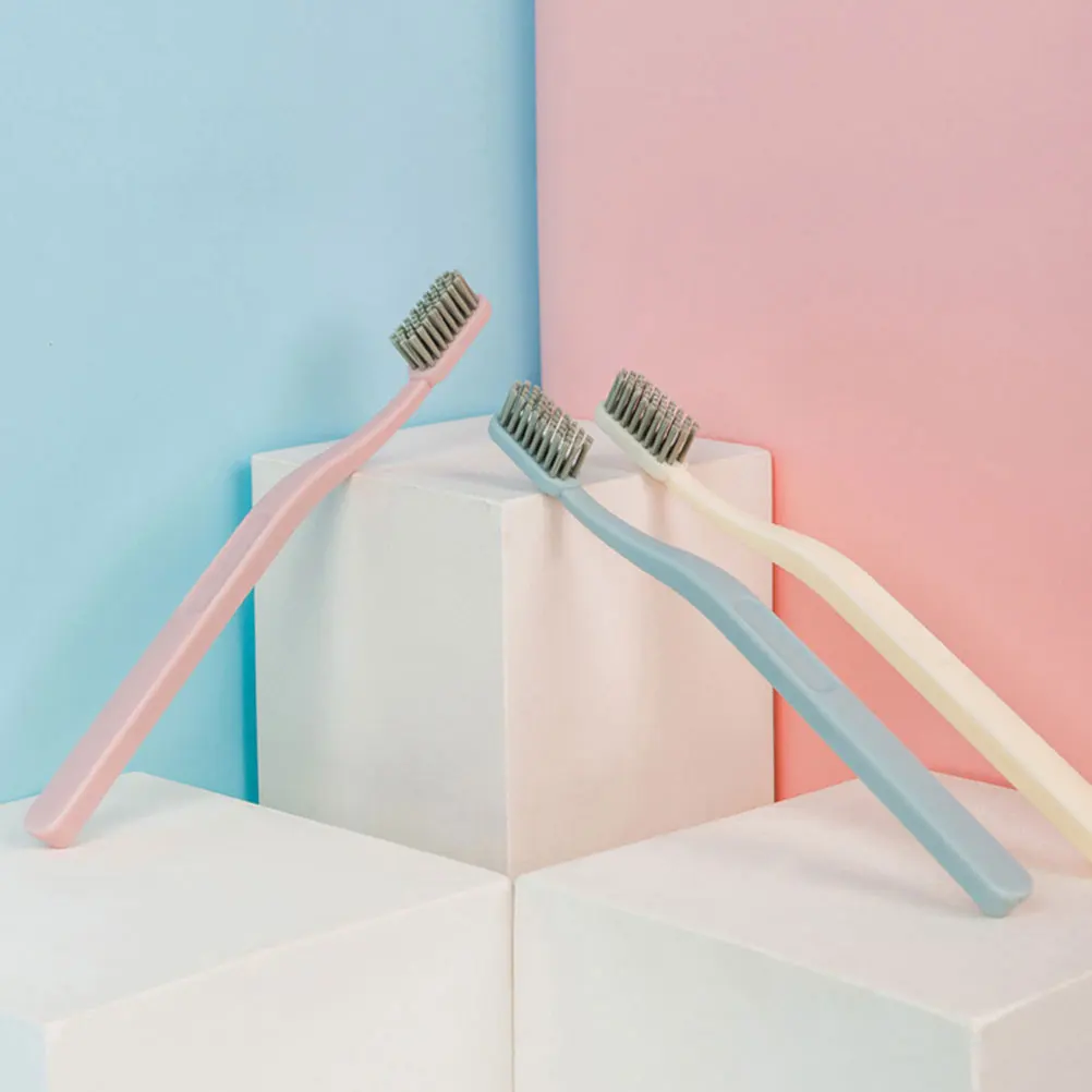6 Pcs Nylon Toothbrushes Hard Bristles for Adults Portable Manual Pink Beige Sky Blue Cleaning Tools Small Size Lightweight
6 Pcs Nylon Toothbrushes Hard Bristles for Adults Portable Manual Pink Beige Sky Blue Cleaning Tools Small Size Lightweight