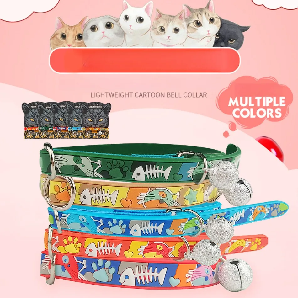 Cat Collar With Bell Cartoon Star Moon Dog Puppy Cat Kitten Collar Adjustable Safety Bell Ring Necklace Cat Jewelry
Cat Collar With Bell Cartoon Star Moon Dog Puppy Cat Kitten Collar Adjustable Safety Bell Ring Necklace Cat Jewelry