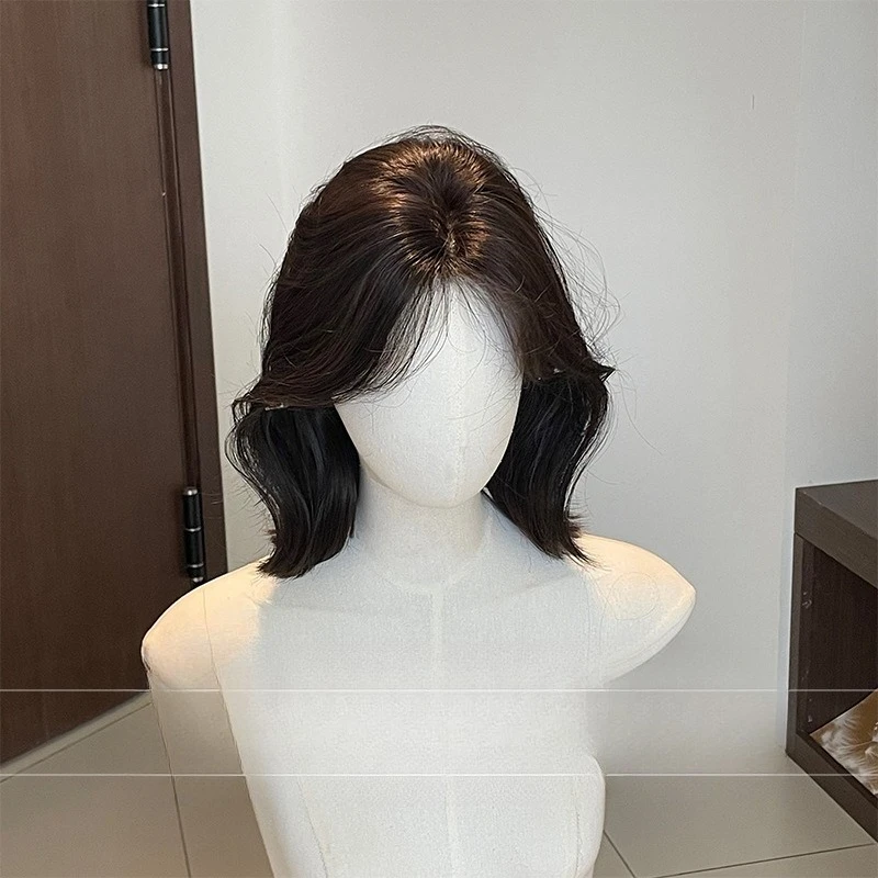 Wig Daily Medium Short Roll Face Repair Anti-warping Korean Girl Full Head Wig
Wig Daily Medium Short Roll Face Repair Anti-warping Korean Girl Full Head Wig