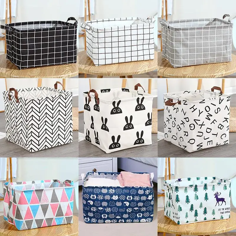 Large Canvas Clothing Storage Basket Foldable Laundry Basket Home Use Organizer Artfully Designed Storage Box Stacking Wicker...
Large Canvas Clothing Storage Basket Foldable Laundry Basket Home Use Organizer Artfully Designed Storage Box Stacking Wicker...
