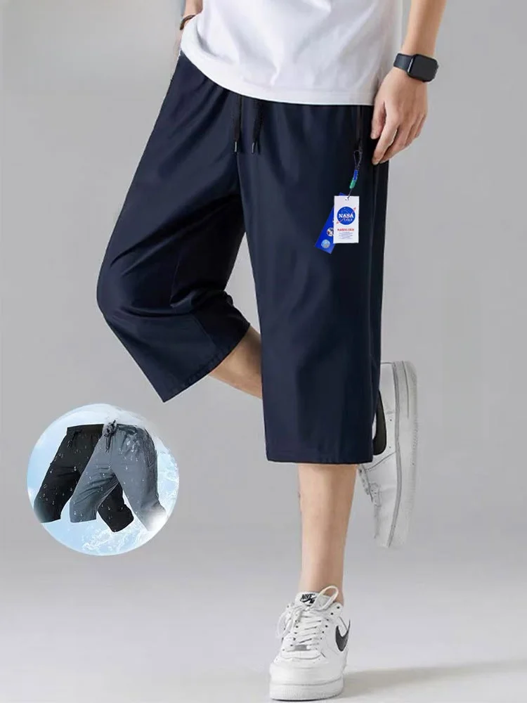 Летние мужские легкие спортивные брюки из ледяного шелка, быстросохнущие, больших размеров, повседневные, дышащие, комфортные, прямого кроя, длиной до щиколотки
Летние мужские легкие спортивные брюки из ледяного шелка, быстросохнущие, больших размеров, повседневные, дышащие, комфортные, прямого кроя, длиной до щиколотки