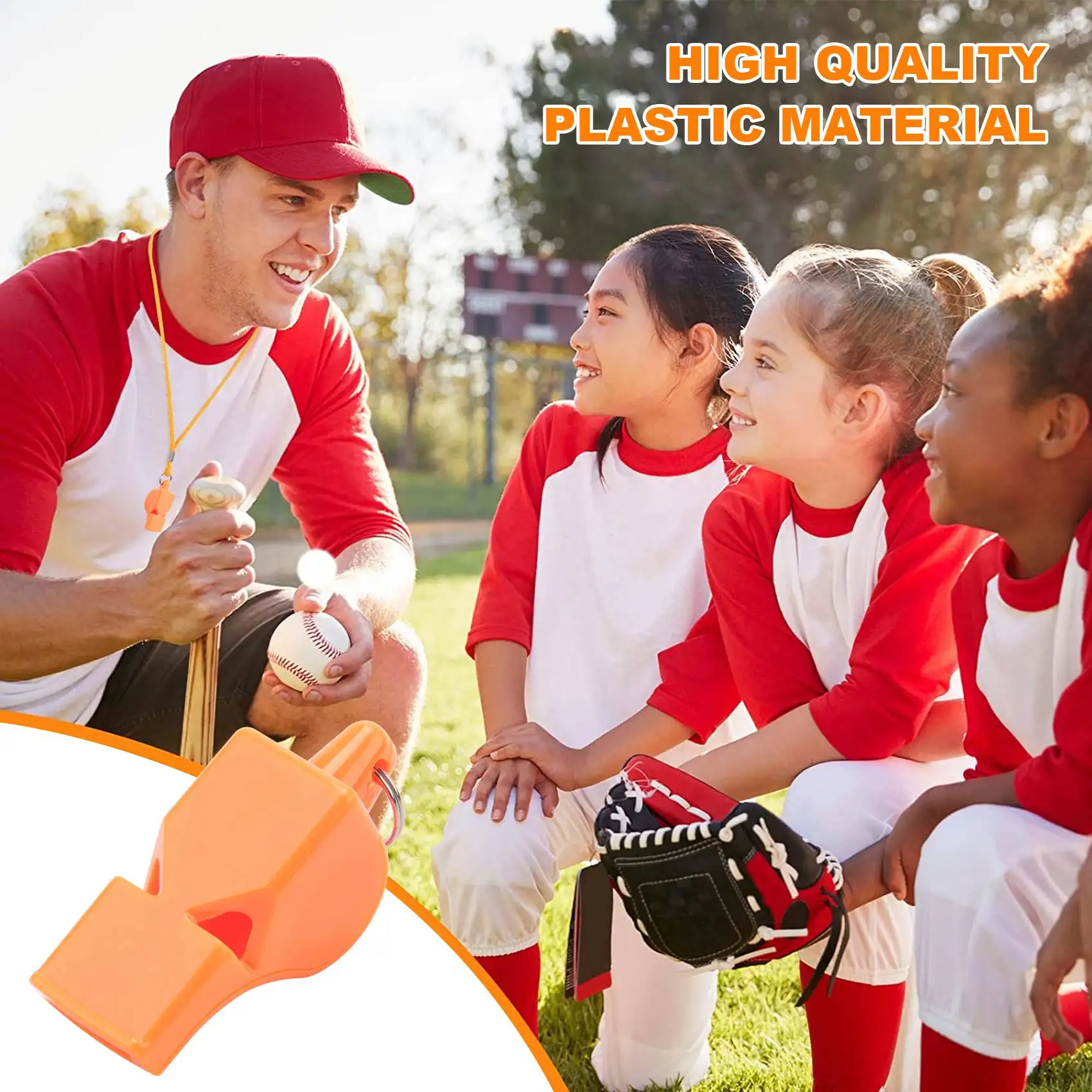 ZWF 50 Pcs Non-Nuclear Professional Referee Whistle Fox Whistle Plastic Life-Saving Whistle Special for Game
ZWF 50 Pcs Non-Nuclear Professional Referee Whistle Fox Whistle Plastic Life-Saving Whistle Special for Game
