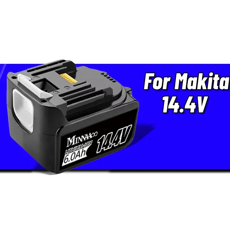 Сменный литий-ионный аккумулятор 14,4 В 4/5/6 Ач для Makita 14 в аккумулятор BL1440 LXT200 BDF340 TD131D с фотозарядным устройством
Сменный литий-ионный аккумулятор 14,4 В 4/5/6 Ач для Makita 14 в аккумулятор BL1440 LXT200 BDF340 TD131D с фотозарядным устройством