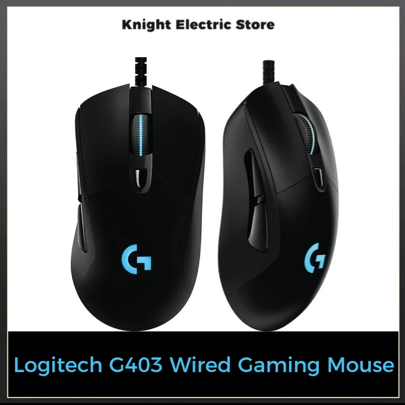 Logitech G403 Wired Gaming Mouse, Ergonomic Mouse, 25600 DPI, LIGHTSYNC RGB
Logitech G403 Wired Gaming Mouse, Ergonomic Mouse, 25600 DPI, LIGHTSYNC RGB