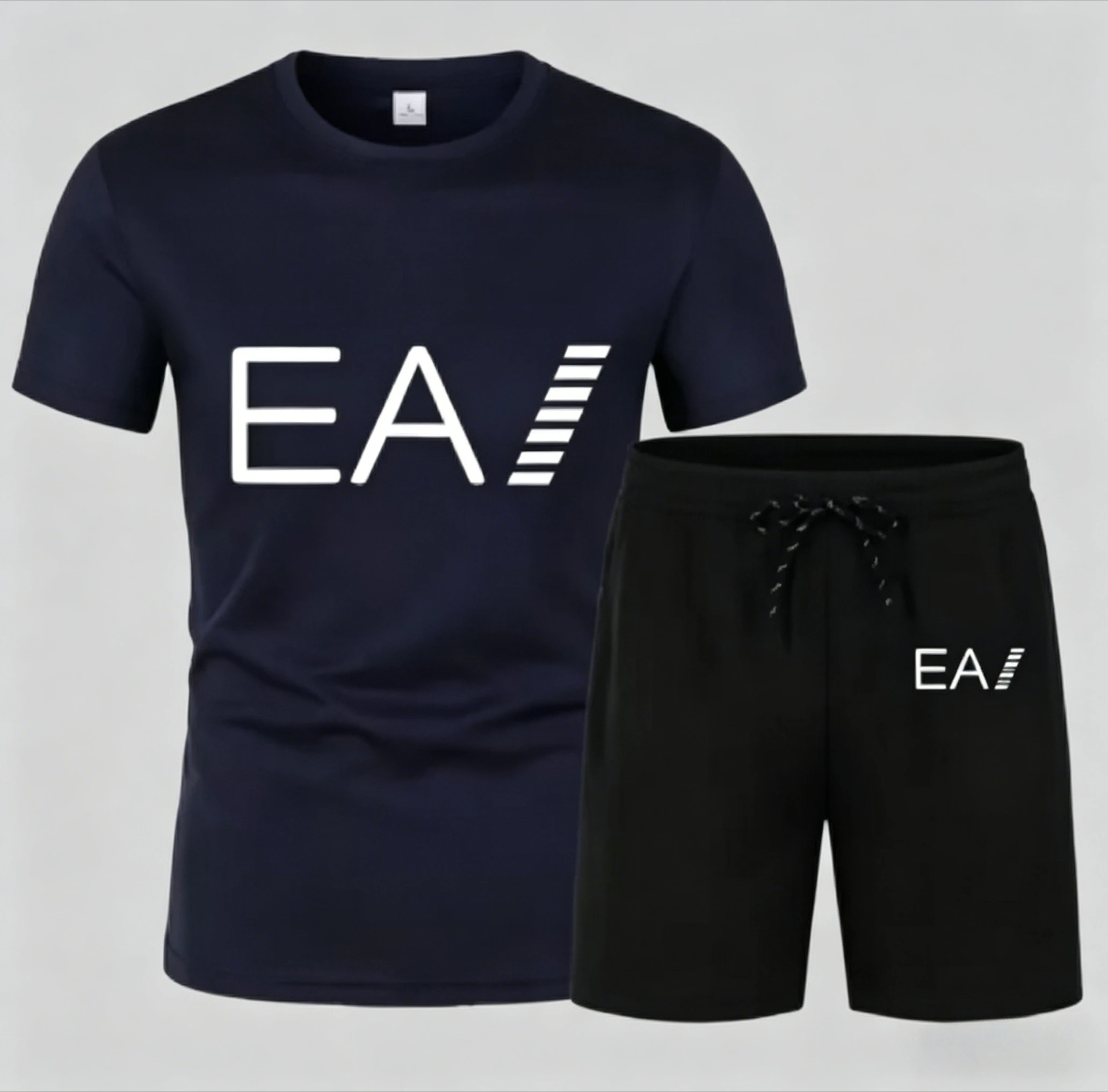 Men's Set Summer T-shirt Sports and Leisure Set
Men's Set Summer T-shirt Sports and Leisure Set