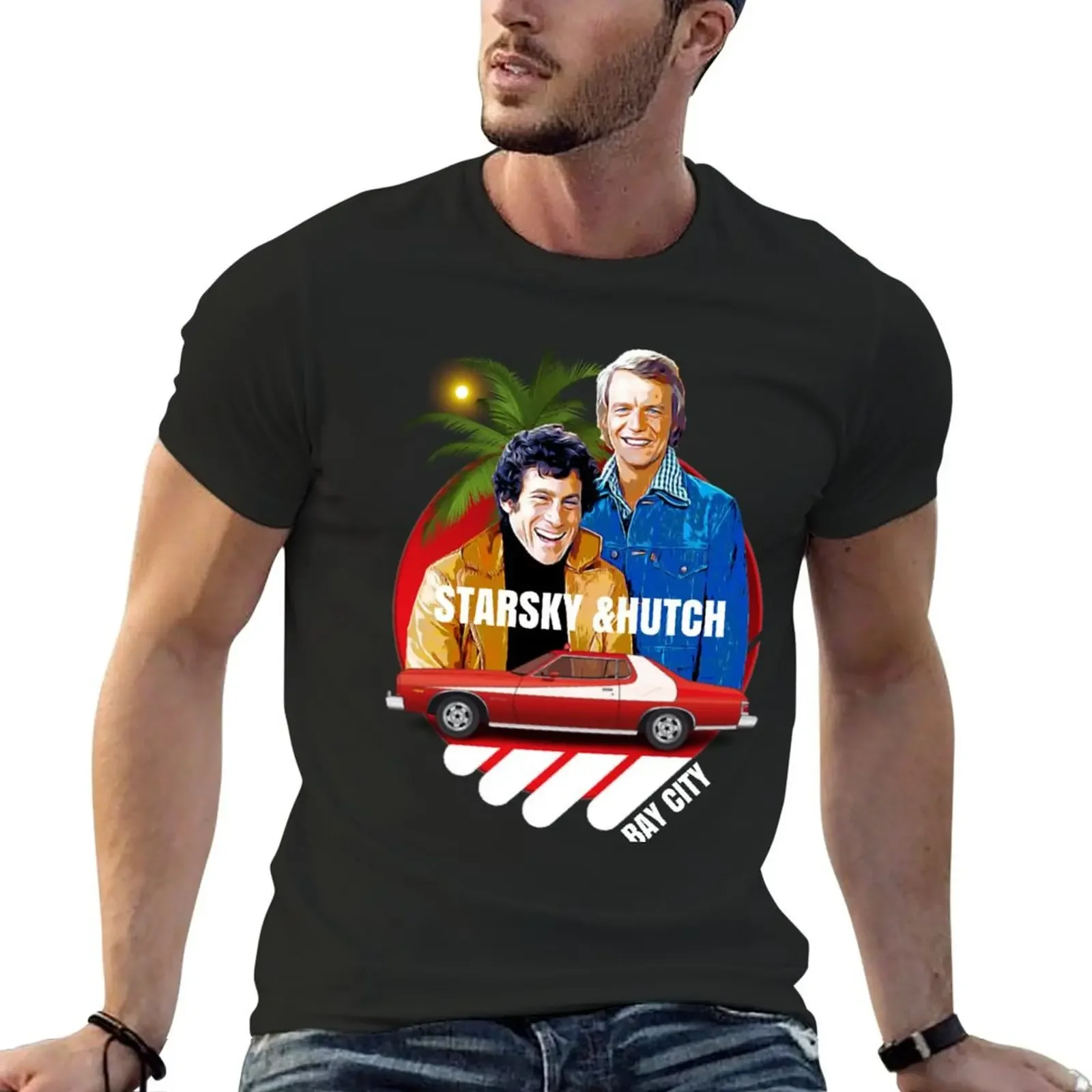 Starsky and Hutch TV series T-Shirt graphic t shirt vintage man clothes mens graphic t-shirts funny
Starsky and Hutch TV series T-Shirt graphic t shirt vintage man clothes mens graphic t-shirts funny