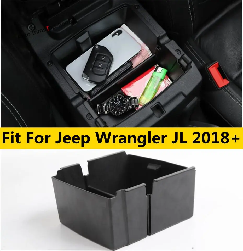For Jeep Wrangler JL 2018 - 2022 Center Armrest Box Secondary Storage Central Console Box Phone Case Holders Cover Accessories 
For Jeep Wrangler JL 2018 - 2022 Center Armrest Box Secondary Storage Central Console Box Phone Case Holders Cover Accessories