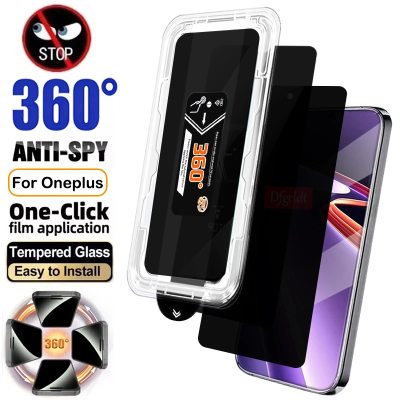 360-Degree Anti-peep Privacy Screen Protector For OnePlus Ace 6 5 Ultra Ace5 Pro 6T Tempered Glass Dust-free Installation Cover
360-Degree Anti-peep Privacy Screen Protector For OnePlus Ace 6 5 Ultra Ace5 Pro 6T Tempered Glass Dust-free Installation Cover