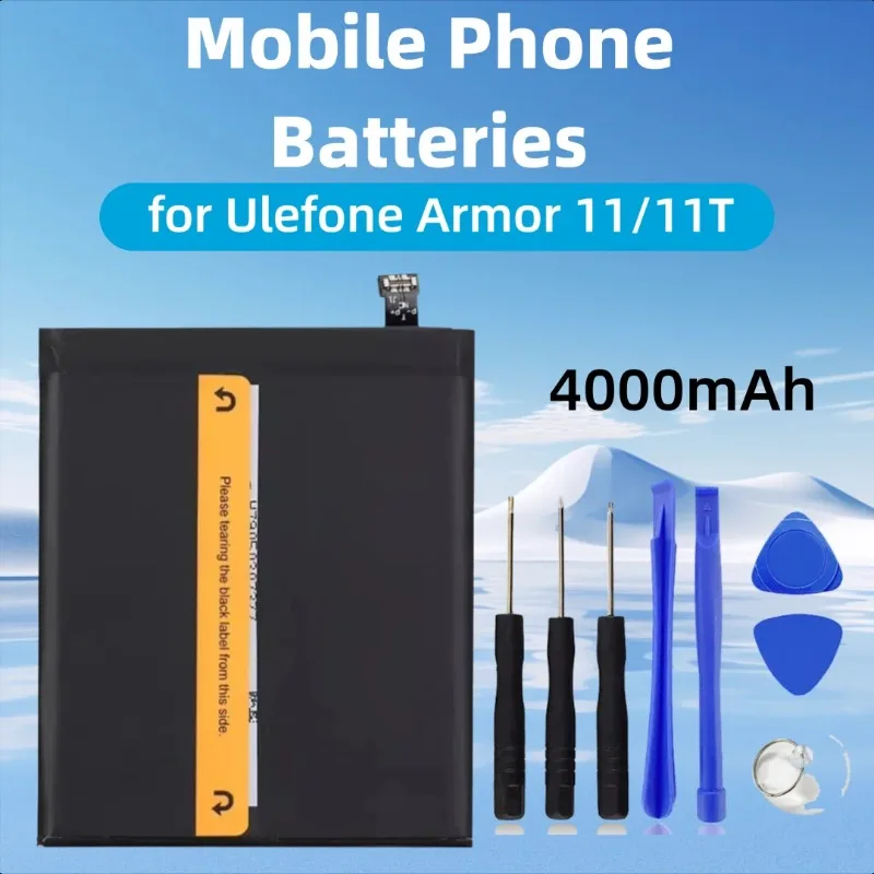 4000 мАч для мобильного телефона Ulefone Armor 11/11T со встроенным аккумулятором
4000 мАч для мобильного телефона Ulefone Armor 11/11T со встроенным аккумулятором