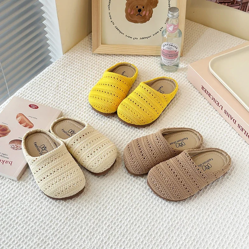 Children Casual Sandals for Girls 2025 Summer New Fashion Korean Style Soft Bottom Anti-slippery Versatile Cut-outs Roman Shoes
Children Casual Sandals for Girls 2025 Summer New Fashion Korean Style Soft Bottom Anti-slippery Versatile Cut-outs Roman Shoes