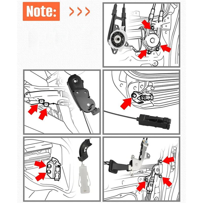 NEW-Power Sliding Door Cable Assembly Power Sliding Door Cable Sliding Door Cable For Toyota Sienna Right
NEW-Power Sliding Door Cable Assembly Power Sliding Door Cable Sliding Door Cable For Toyota Sienna Right