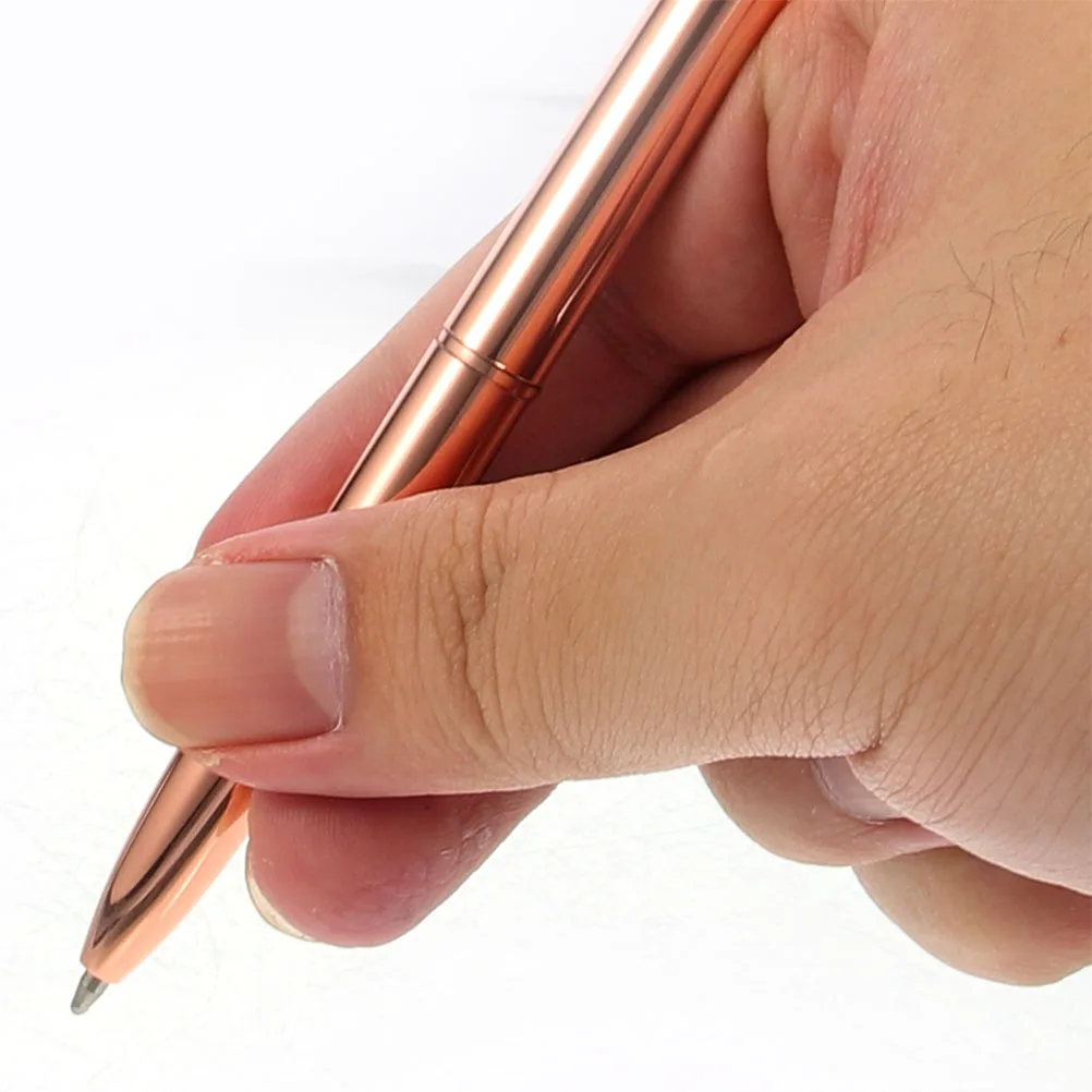 2 Pcs Metal Ballpoint Pens Black Office Prize Ergonomic Writing Tool Student Daily Use Portable Creative Household
2 Pcs Metal Ballpoint Pens Black Office Prize Ergonomic Writing Tool Student Daily Use Portable Creative Household