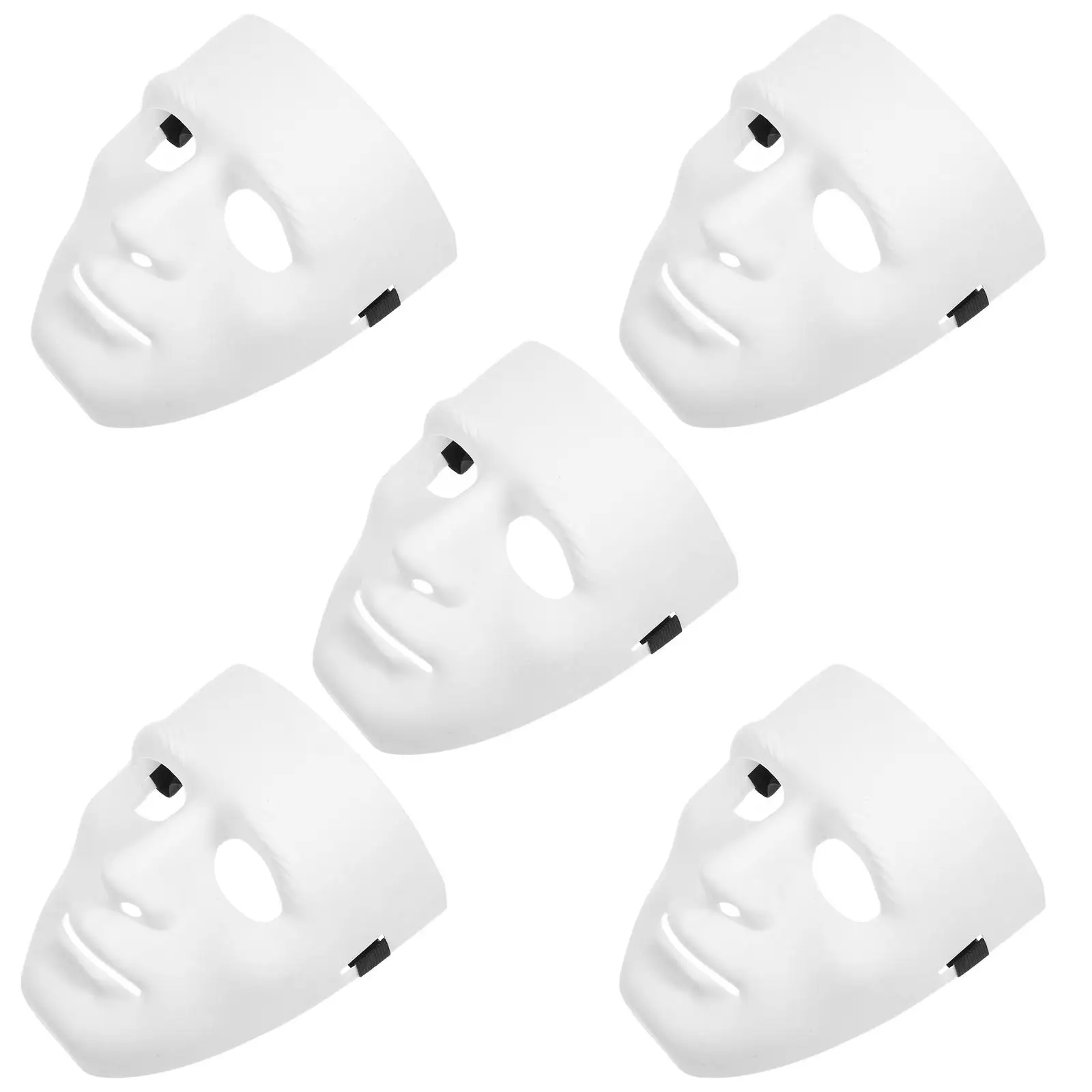 5 Pcs Plastic Mask Masquerade Party Halloween Costume Props Adjustable Elastic Band Suitable Most
5 Pcs Plastic Mask Masquerade Party Halloween Costume Props Adjustable Elastic Band Suitable Most