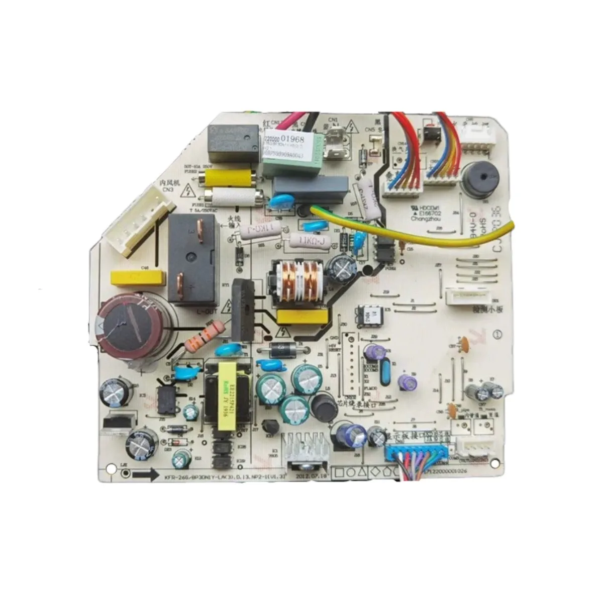 Новая материнская плата внутреннего блока кондиционера Midea KFR-26/35G/BP3DN1Y-KE(2) Плата с переменной частотой
Новая материнская плата внутреннего блока кондиционера Midea KFR-26/35G/BP3DN1Y-KE(2) Плата с переменной частотой