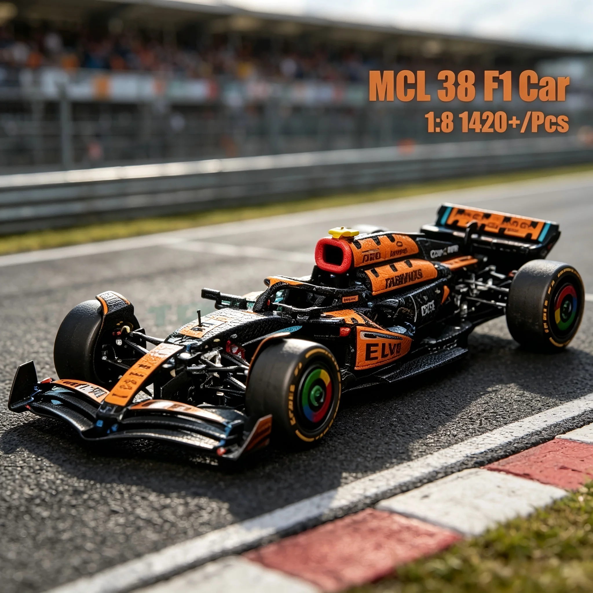 1,420 pieces, technical grade 1:8 MG50 sports car assembly figurines, racing delivery vehicle. The Vechiel racing car is an exce
1,420 pieces, technical grade 1:8 MG50 sports car assembly figurines, racing delivery vehicle. The Vechiel racing car is an exce
