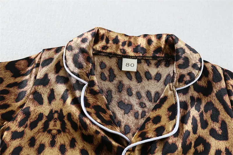 Kids Leopard Print Pajama Set 11 S835e7532ca3e4782be8ad170b9a85f42V
