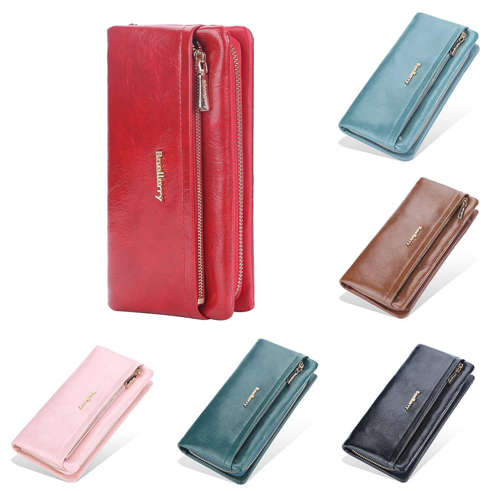 1Pcs-Baellerry Women's Double Zipper Long Wallet, Large Capacity Pu Leather Clutch Bag, Zipper Coin Storage Bag, High-Quality Women's Daily Wallet
1Pcs-Baellerry Women's Double Zipper Long Wallet, Large Capacity Pu Leather Clutch Bag, Zipper Coin Storage Bag, High-Quality Women's Daily Wallet