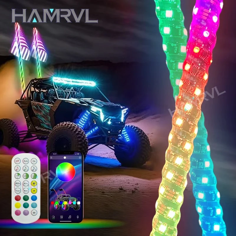 1/2 шт. 2/3/4-футовые светодиодные фонари-«хлысты» RGB, водонепроницаемые, многоцветные, для флагштоков, для внедорожников, сэнд-рэлей, багги, SxS, ATV/UTV, RZR
1/2 шт. 2/3/4-футовые светодиодные фонари-«хлысты» RGB, водонепроницаемые, многоцветные, для флагштоков, для внедорожников, сэнд-рэлей, багги, SxS, ATV/UTV, RZR