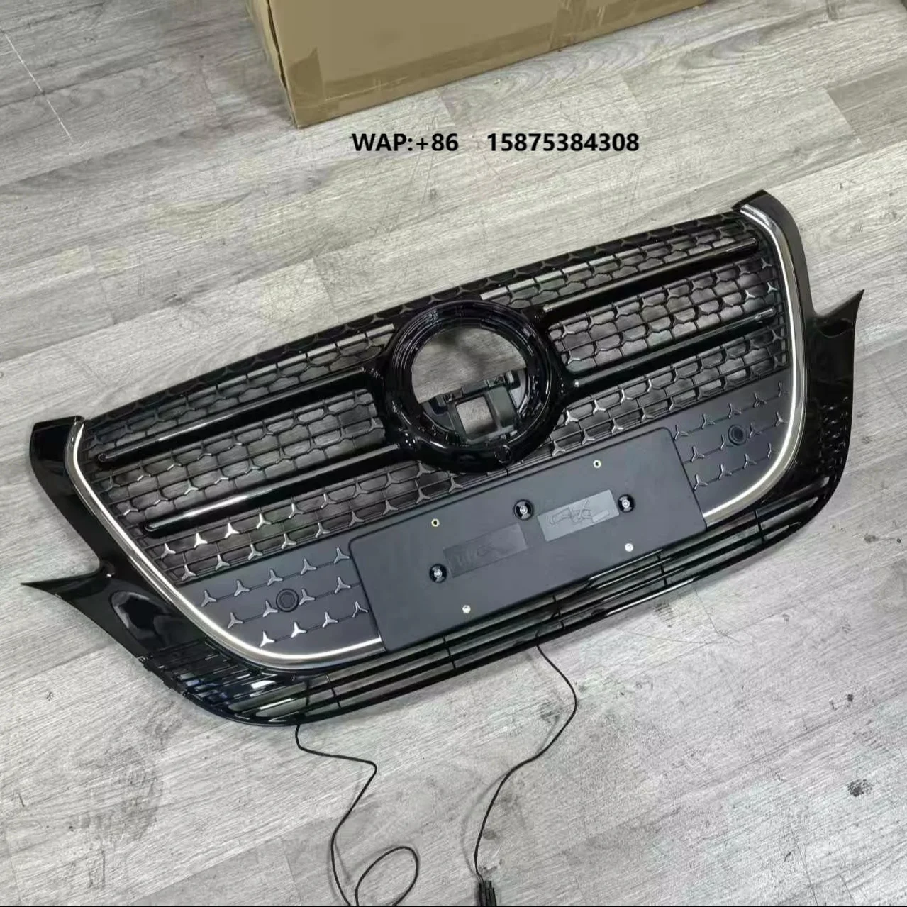 High Quality ABS Carbon Black Luxury Front Grille for Benz V-Class Vito Metris W447 Car Bodykit
High Quality ABS Carbon Black Luxury Front Grille for Benz V-Class Vito Metris W447 Car Bodykit