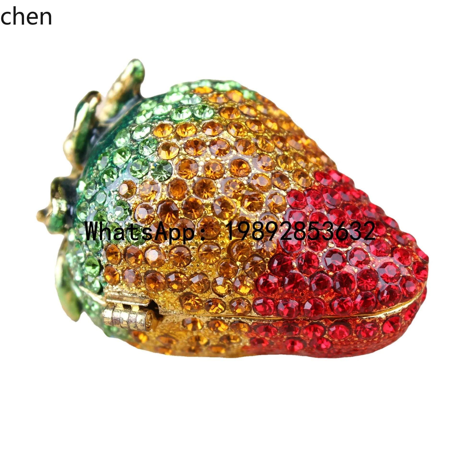 jewelry box, strawberry ornament, handicraft, fruit-themed creative home decor, holiday gift, desktop decoration
jewelry box, strawberry ornament, handicraft, fruit-themed creative home decor, holiday gift, desktop decoration