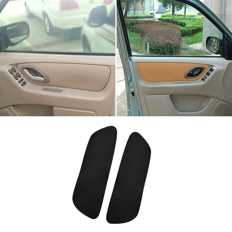 2 шт., мягкая кожаная крышка панели передней двери для Ford Escape 2001 2002 2003 2004 2005 2006 2007, накладка на дверную панель автомобиля, наклейка, отделка 
2 шт., мягкая кожаная крышка панели передней двери для Ford Escape 2001 2002 2003 2004 2005 2006 2007, накладка на дверную панель автомобиля, наклейка, отделка