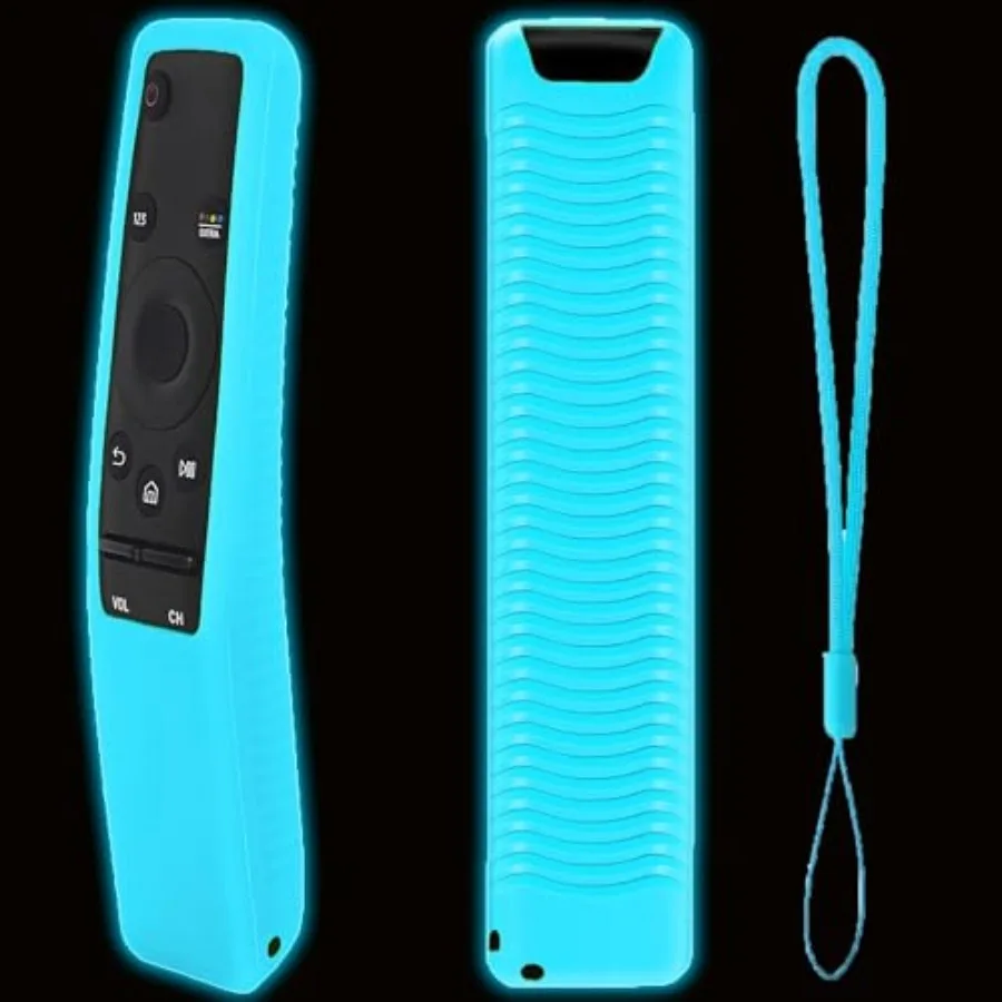 Glow in Dark Cover for Samsung Smart TV BN59 Series Remote Control, Light Weight Anti-Slip Shockproof Silicone Remote Protectiv
Glow in Dark Cover for Samsung Smart TV BN59 Series Remote Control, Light Weight Anti-Slip Shockproof Silicone Remote Protectiv