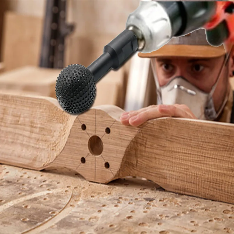 Ball Shape Rotary Rasp Wood Carving Grinding Head Angle Grinder Bit Spherical Burr Tool for Woodworking Shaping Polishing
Ball Shape Rotary Rasp Wood Carving Grinding Head Angle Grinder Bit Spherical Burr Tool for Woodworking Shaping Polishing