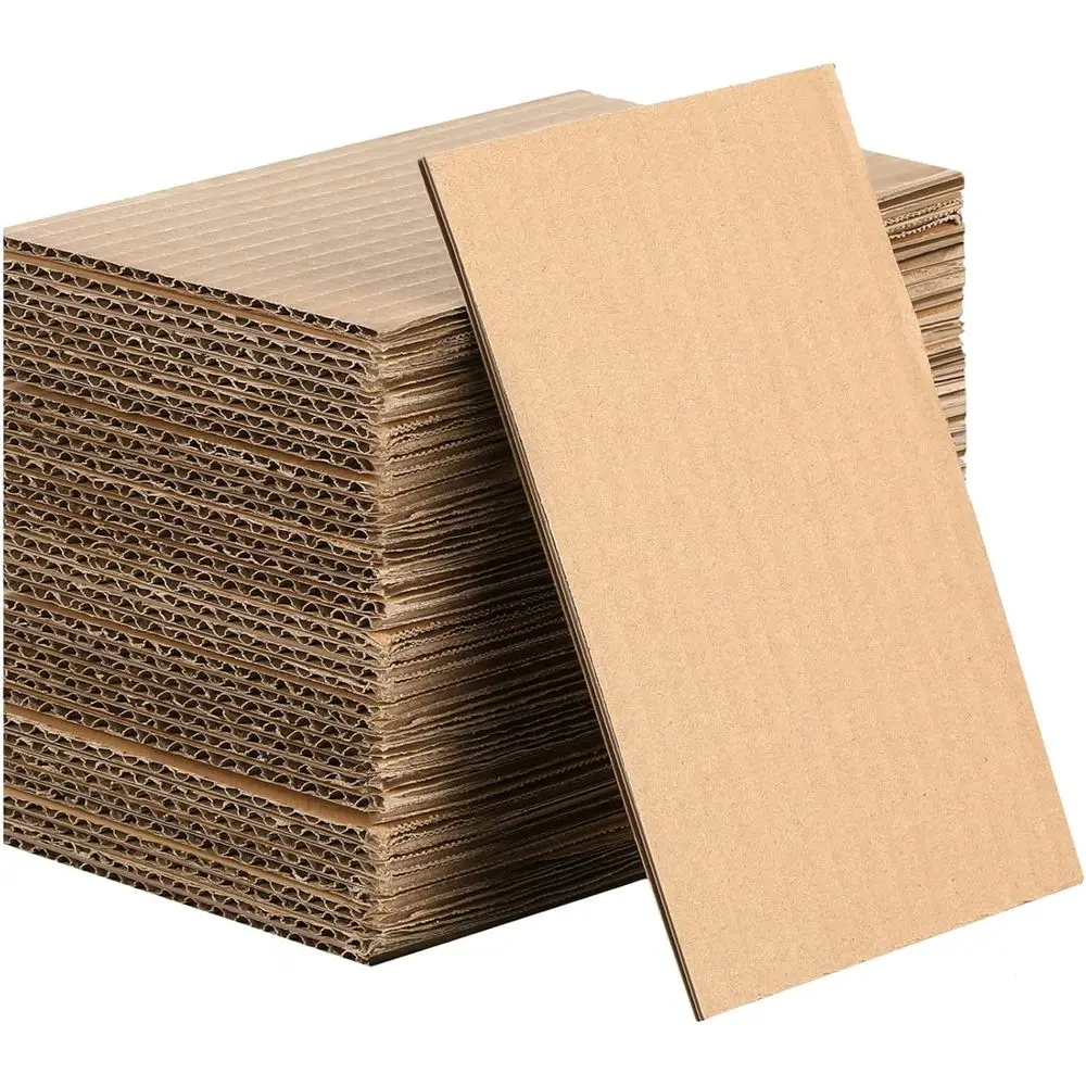 50 Pack 4x6 Inch Brown Corrugated Cardboard Sheets for School, Shipping, and Arts & Crafts
50 Pack 4x6 Inch Brown Corrugated Cardboard Sheets for School, Shipping, and Arts & Crafts