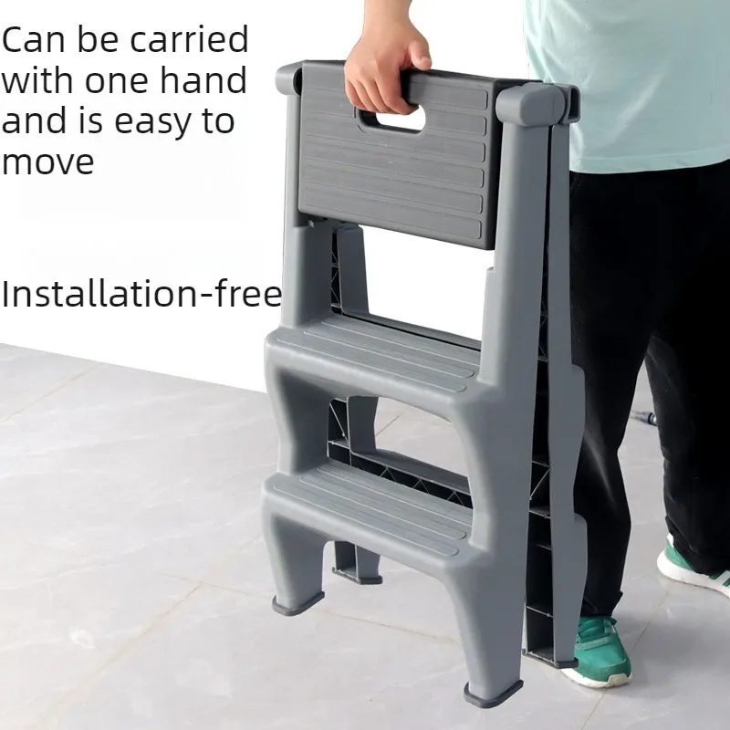 Miltifunctional Folding Ladders Minimalist Three-tier Step Ladder Portable Movable Home Indoor Step Stools Car Wash Ladder
Miltifunctional Folding Ladders Minimalist Three-tier Step Ladder Portable Movable Home Indoor Step Stools Car Wash Ladder