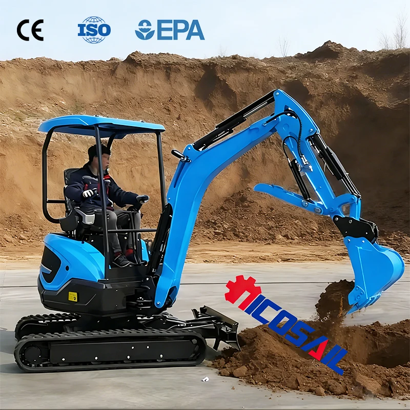 New 2.2 ton Micro Digger Multi Function Small Digger For Digging Trenching Lifting And Gardening Working
New 2.2 ton Micro Digger Multi Function Small Digger For Digging Trenching Lifting And Gardening Working