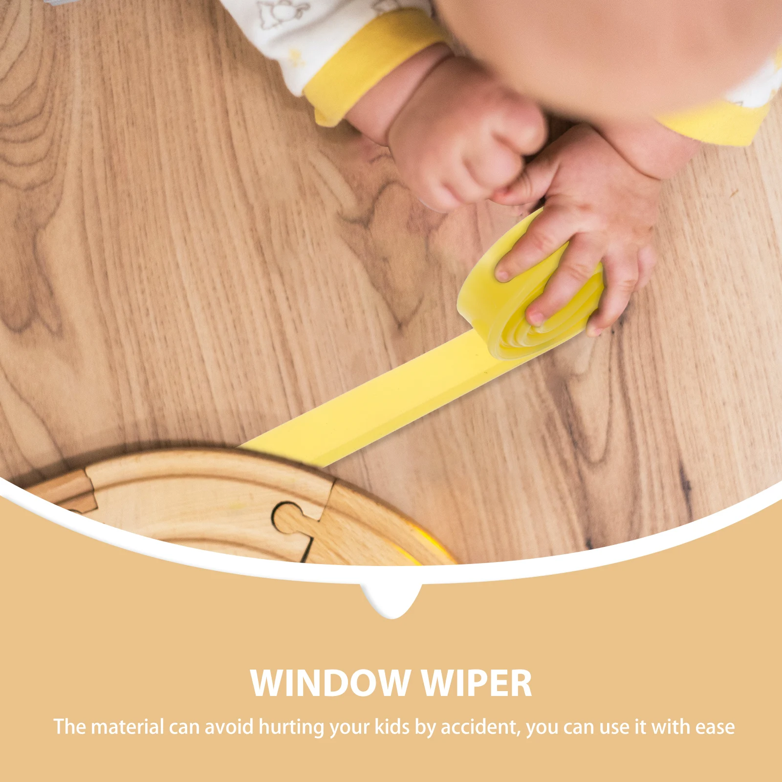 Glass Scraper Strip Household Wiper Strips Window Cleaner Squeegee Replacement Yellow Cleaning Equipment Silicone
Glass Scraper Strip Household Wiper Strips Window Cleaner Squeegee Replacement Yellow Cleaning Equipment Silicone