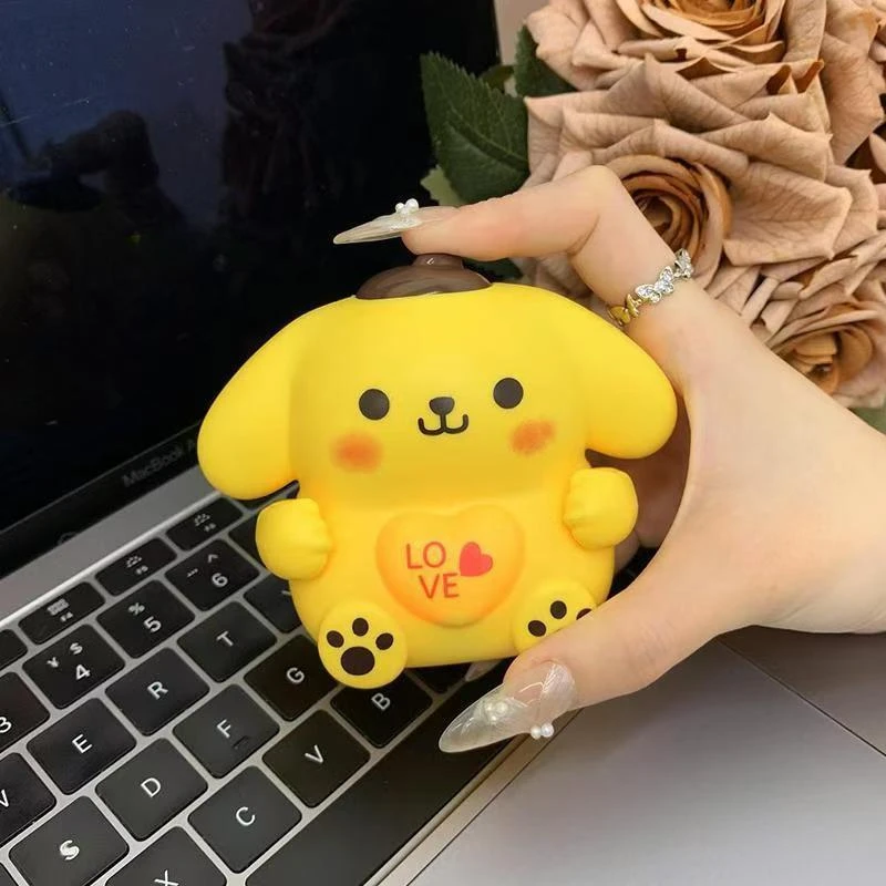 Cartoon Sanrio Pompom Purin girls cute personality creative design luminous recording talking exquisite toy pendant holiday gift
Cartoon Sanrio Pompom Purin girls cute personality creative design luminous recording talking exquisite toy pendant holiday gift