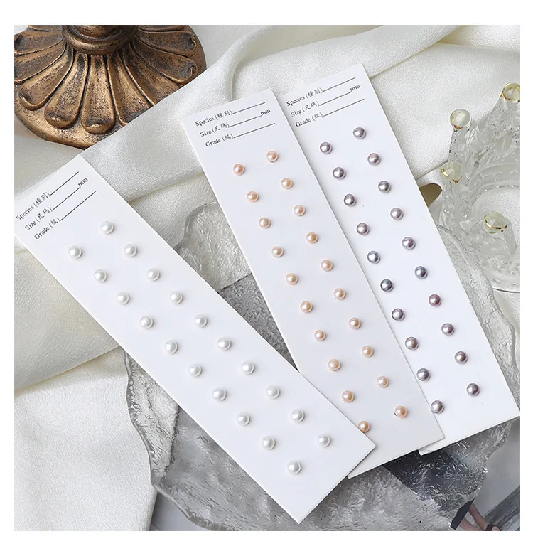 10 Pairs /set White Freshwater Pearl Stud Earrings for Women Round Beads Popular Earrings Fashion Jewelry Gifts Accessories
10 Pairs /set White Freshwater Pearl Stud Earrings for Women Round Beads Popular Earrings Fashion Jewelry Gifts Accessories