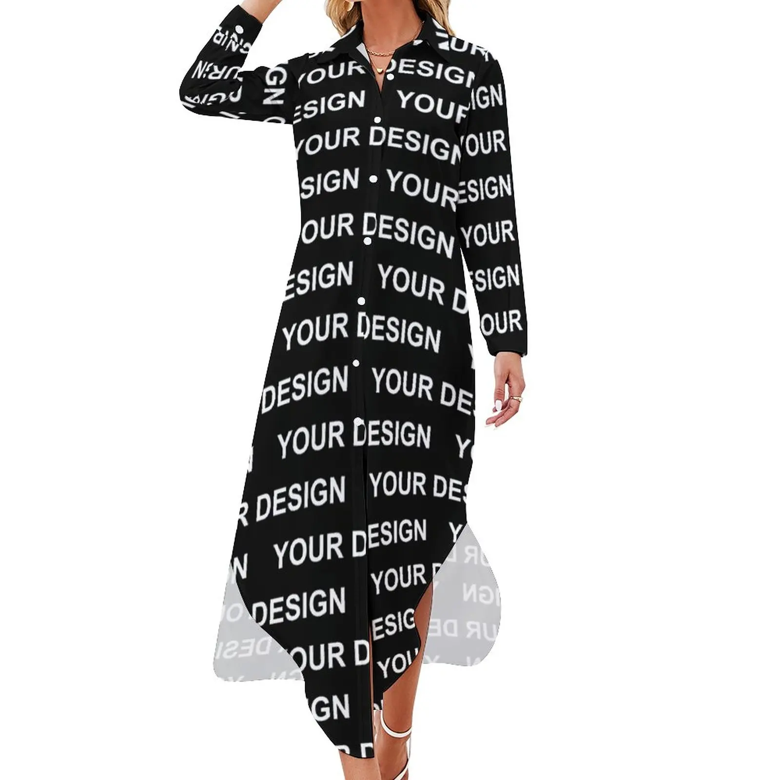 Design Customized Casual Dress Custom Made Your Image Street Fashion Dresses Kawaii Women V Neck Graphic Oversized Chiffon Dress
Design Customized Casual Dress Custom Made Your Image Street Fashion Dresses Kawaii Women V Neck Graphic Oversized Chiffon Dress
