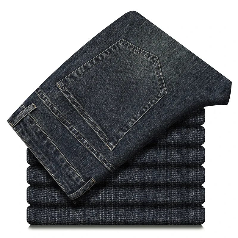 Men's Spring Summer Soft Baggy Jeans Casual Straight Stretch Wide-Leg Business Denim Pants Versatile Comfortable Loose Trousers
Men's Spring Summer Soft Baggy Jeans Casual Straight Stretch Wide-Leg Business Denim Pants Versatile Comfortable Loose Trousers