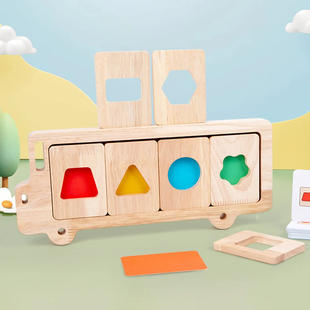 1Set Wooden Geometric Shape Puzzle Color Recognition Matching Game Early Learning Development Cognitive for Toddlers
1Set Wooden Geometric Shape Puzzle Color Recognition Matching Game Early Learning Development Cognitive for Toddlers