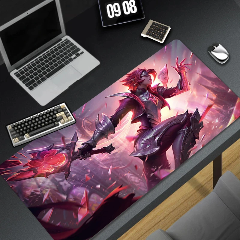 Computer Gaming Accessories Mousepad Office PC Mouse Pad L-league Of Legends Riven Keyboard Pad Desk Decoracion Anime Desk Mat
Computer Gaming Accessories Mousepad Office PC Mouse Pad L-league Of Legends Riven Keyboard Pad Desk Decoracion Anime Desk Mat
