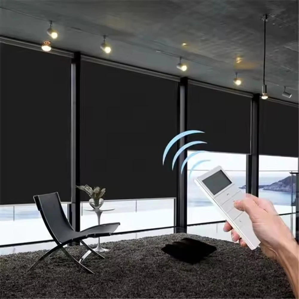 Electric Custom Roller Blinds Blackout Privacy Window Shades Waterproof Easy to Install Roller Shades for Smart Home Easy
Electric Custom Roller Blinds Blackout Privacy Window Shades Waterproof Easy to Install Roller Shades for Smart Home Easy