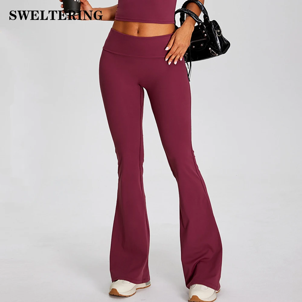 Yoga Flared Pants Women Fitness Sports Bell-bottoms High Waist Tights Female Gym Running Breathable Fitness Leggings Sport Pants
Yoga Flared Pants Women Fitness Sports Bell-bottoms High Waist Tights Female Gym Running Breathable Fitness Leggings Sport Pants